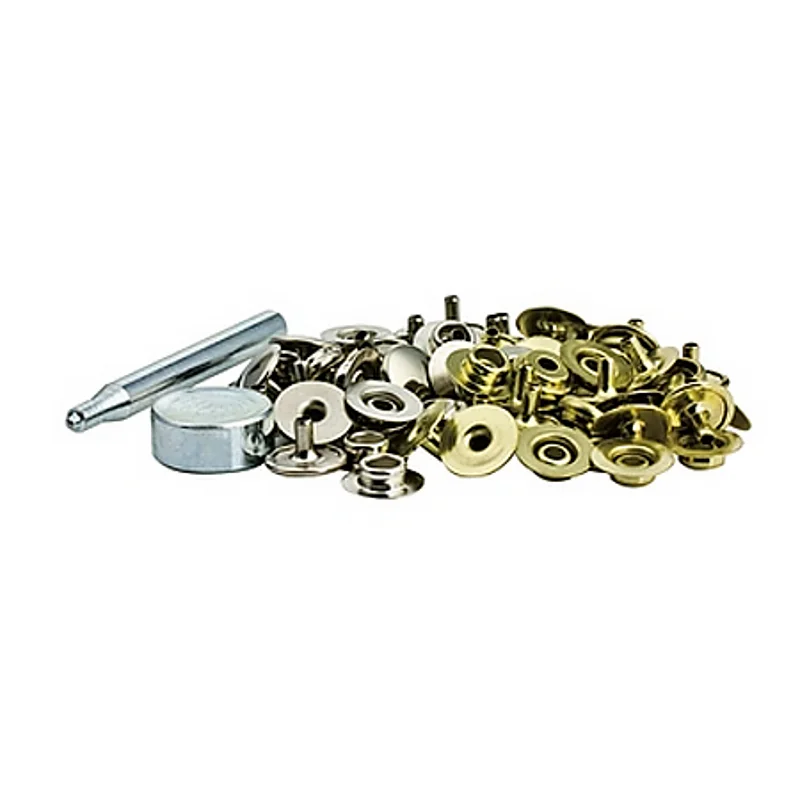 Boutons De Col Anciens En Fix Plaqué Or - Ronds à Frise Fleurie - Vintage Bon état