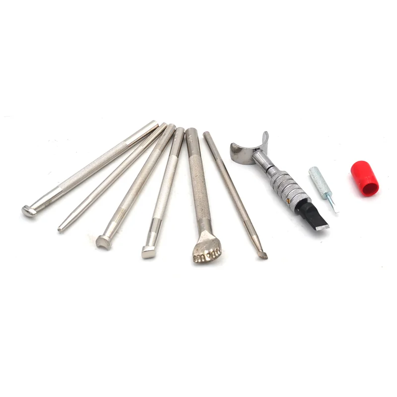 Set Di 6 Sgorbie 'Micro' Stubai - Per Intaglio E Lavorazione Del Legno Di Precisione - Foto 12