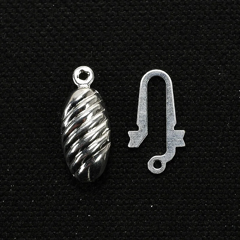 Moschettone Ad Anello Con Barretta Argento 925/° ° ° - Adolfo Lefevre Shop - 9