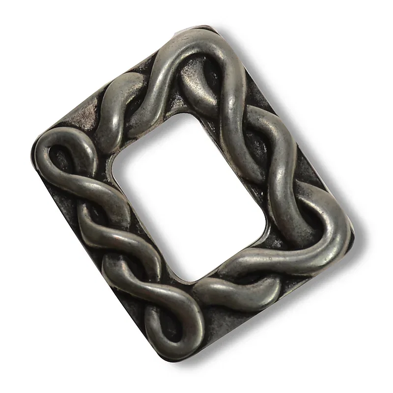 FIBBIA 153 - 60 MM - COL. ARGENTO ANTICO