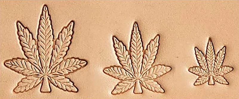 SET 3 STAMPI CANAPA