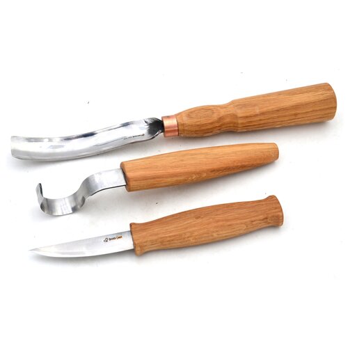 BeaverCraft S17 Spoon Carving Tools Wood Carving Tools Set - Wood Carving Tool Kit Spoon Carving Set Wood Carving Kit Carving Spoons, Adult Unisex
