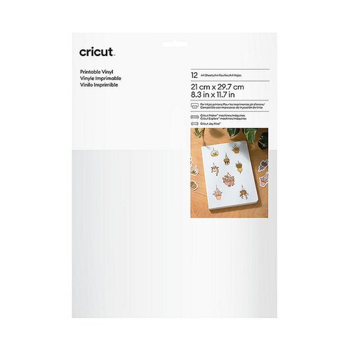 Carta Adesiva Stampabile Impermeabile Trasparente Olografico Cricut Joy  Xtra/Maker/Explore A4