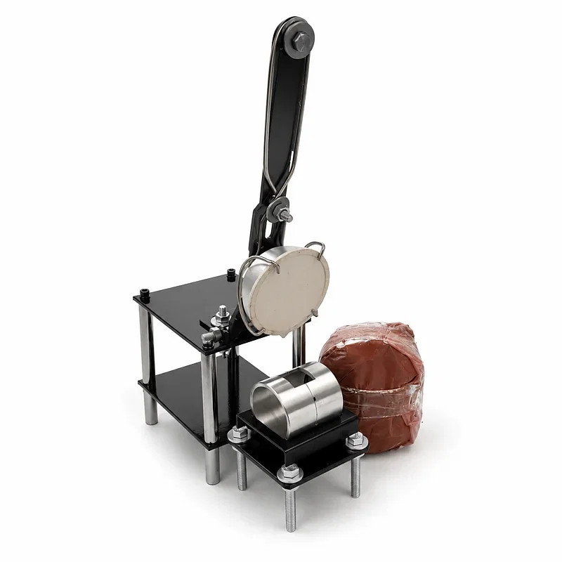 METALLGUSSSET IN ROTEM TON