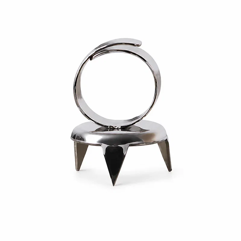 SOPORTE ANILLO DE ACERO PARA ESMALTAR