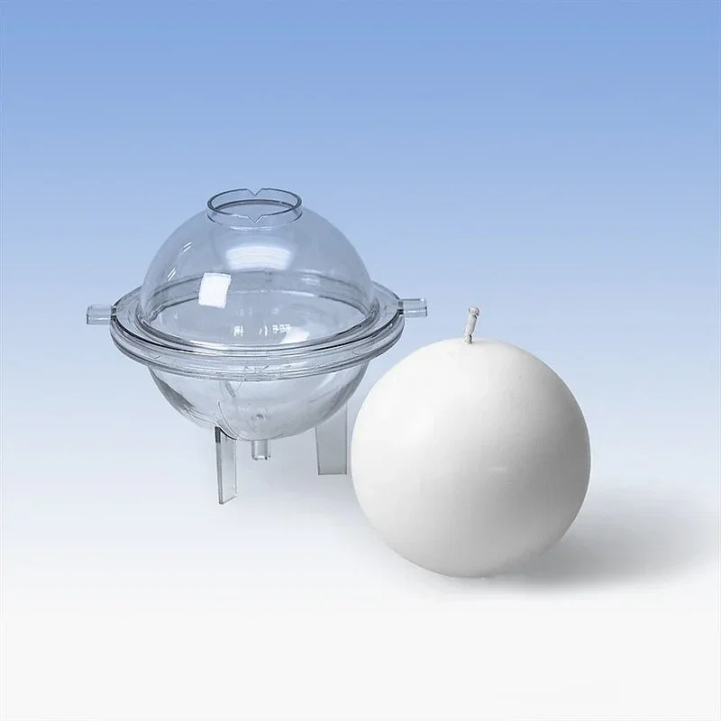 Moule à Bougie Conique 3D 25 Cm En Polycarbonate - Pour Bougies Piliers, Décoration église, Dîner, Saint-Valentin, Réutilisable