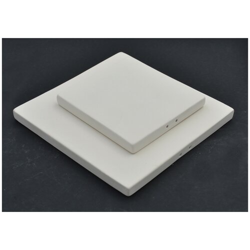 Biscotto Ceramico Bianco - Salvadanaio a Maialino 150 x 150 mm