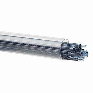 BULLSEYE STRINGERS - 1406 ACIER BLEU TRANSPARENT TUBE 180 GR