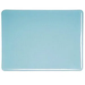 BULLSEYE 1416-30F - BLEU TURQUOISE CLAIR D.RLD 3MM TRASP