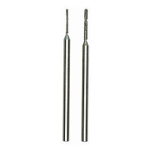 2 PUNTE DIAMANTATE 0.8-1.2MM PROXXON