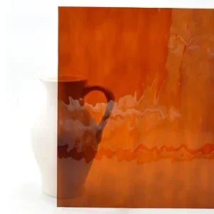 SPECTRUM 111W-F - DARK AMBER WATERGLASS