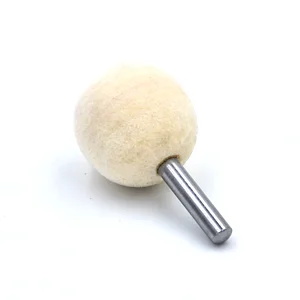POLIERFILZ WELLE 6 MM - KUGEL 30MM
