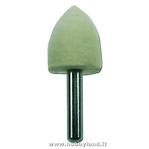 POLIERFILZ WELLE 6 MM - KEGEL 20MM