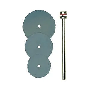 SET 3 LAMES DE SCIE EN ACIER PROXXON