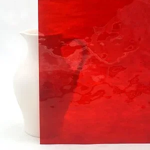 TISCHKATHEDRALGLAS DOM 41 - ROT