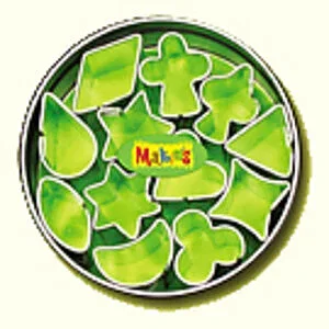 SET 12 MINI DÉCOUPEURS GÉOMÉTRIQUES