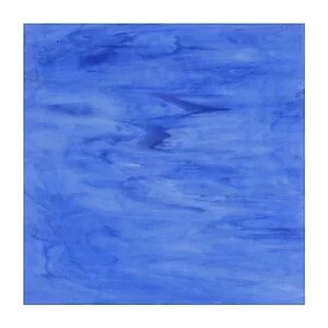 DOM OPAL GLASS A623 - LIGHT BLUE / WHITE