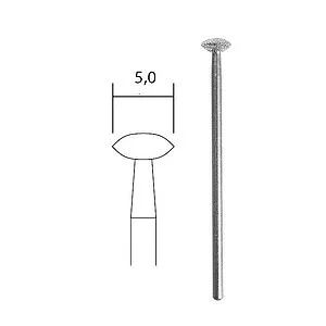 DIAMOND GRINDING BIT LENS 5 MM