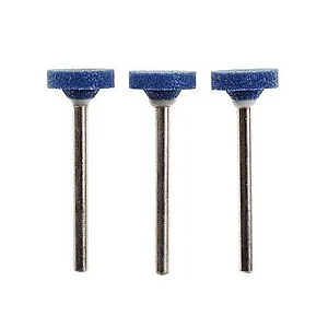 MEULES EN CORINDON ROUE - 3 PCS