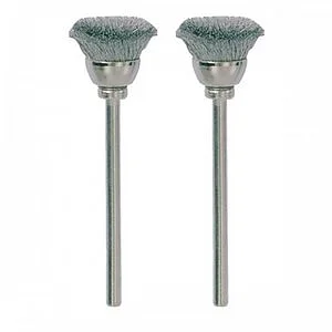 BROSSES EN ACIER INOXYDABLE - PINCEAU ROND Ø 13 MM - 2 PCS