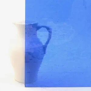 TISCHKATHEDRALGLAS DOM 130-4 - DUNKELBABY-BLAU