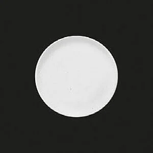 BISQUE DE CÉRAMIQUE BLANC - PLAT 250 MM