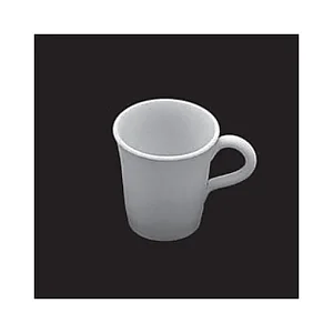 BISCOTTO CERAMICO BIANCO - TAZZA SVASATA H 115 MM