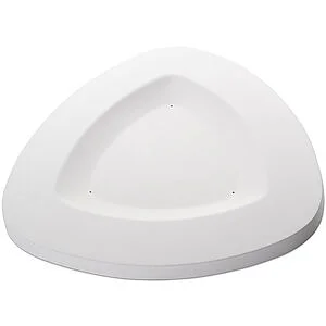 FUSING MOLD - ROUNDED TRIANGLE 36,5 X 36,5 X 2,2 CM