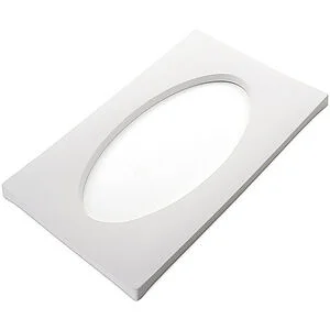 FUSING MOLD - ELIPSE DROP OUT 43,7 X 26,7 X 2 CM