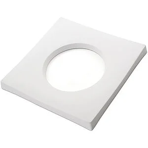 FUSING MOLD - SQUARE CIRCLE DROP OUT 24,5 X 24,5 X 2,2 CM