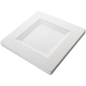 FUSING MOLD - SOFT EDGED PLATTER LARGE 37,5 X 37,5 X 2,5 CM