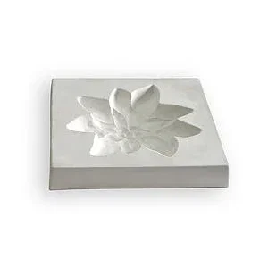 STAMPO FUSIONE - EDELWEISS 31,3 X 31,4 X 4,7 CM