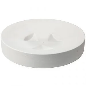 STAMPO FUSIONE - SLUMPER TONDO C. PIEDI 38,4 X 6,4 CM