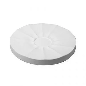 FUSINGFORM - BLOSSOM A FLUTED PLATE 335,5 X 3,5 CM