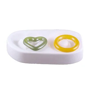 CASTINGFORM HEART AND ROUND GLASSLINKS