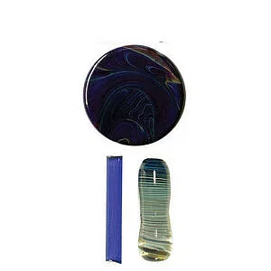 BAGUETTE NORTHSTAR - 49 DK. BLEU / AMBRE / PURPLE 33.2 COE