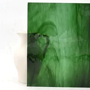 SPECTRUM 422-1W-F - DARK OLIVE / SEA GREEN WATERGLASS