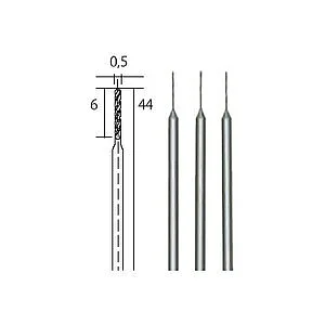 MICRO-SPIRALBOHRER (HSS-STAHL) 05 MM 3 STÜCK