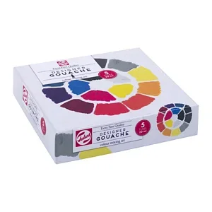 TALENS GOUACHE EXTRA FINE SET MIXING 5 TUBI 20ML