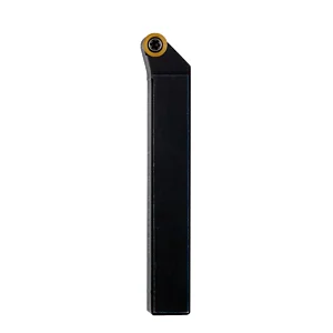 TOOL HOLDER 10 X 10 X 70, 45° OFFSET, W. 2 ROUND CARBIDE INSERTS, Ø 6 MM