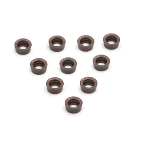 CARBIDE INSERTS, ROUND, Ø 6MM, 10 PIECES