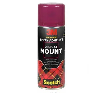 3M SPRAY ADHESIVE DISPLAY MOUNT - TRANSPARENT 400 ML
