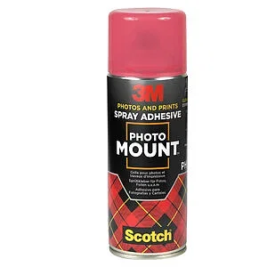 3M SPRAY PHOTO MOUNT ADHESIVE - FOR PHOTOS 400 ML