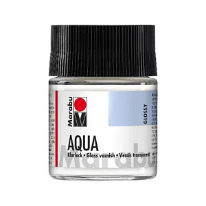 VERNICE TRASPARENTE LUCIDA ALL'ACQUA MARABU AQUA