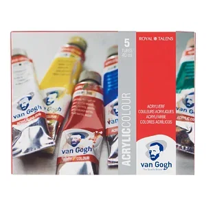VAN GOGH ACRYLIC VALUE PACK 5 COLORI ACRILICI