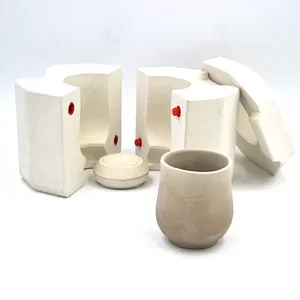 MOLDE DE YESO DE VACIADO - VASO H. 85MM