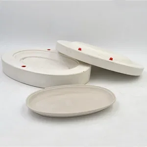 MOLDE DE YESO DE VACIADO - PLATO OVALADO 230 x 150 MM