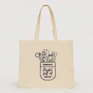 SAC SHOPPER EN COTON POCKET FULL OF IDEAS