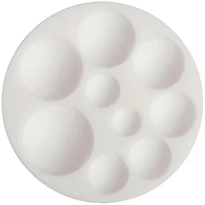 CERNIT - MOULE EN SILICONE PIERRES RONDES Ø 7 CM