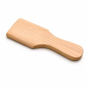 PALETTA PIATTA DI LEGNO PER ARGILLA 180 MM
